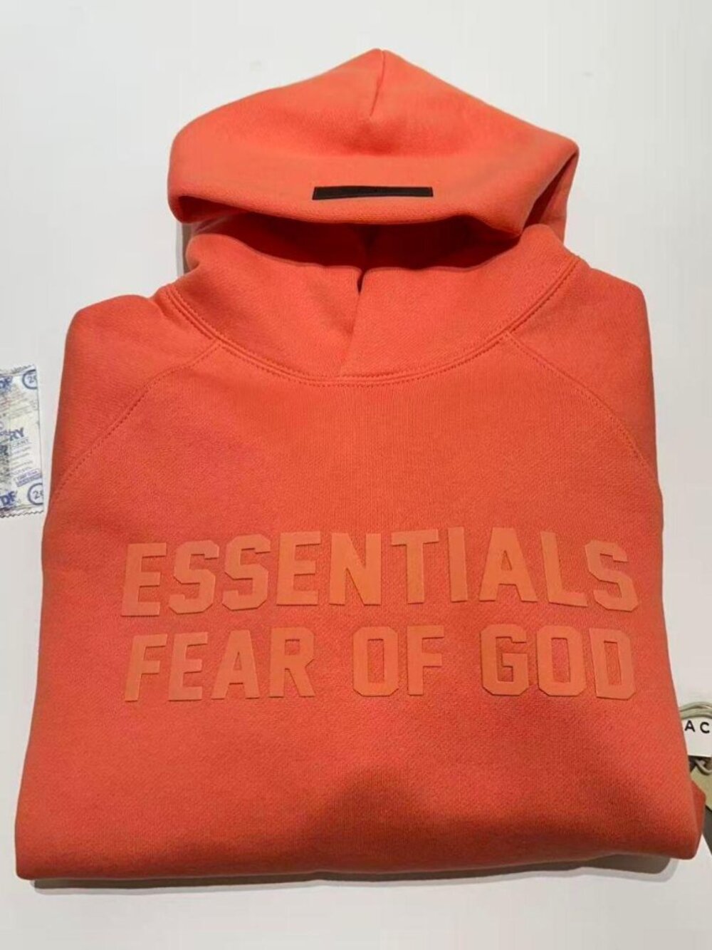 Fear Of God Essentials Coral SS22 Hoodie